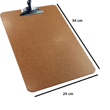 PRANCHETA DURATEX OFICIO PRENDEDOR METAL