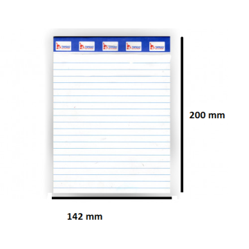 BLOCO PAUTADO 200 mm X 142 mm 50 FLS
