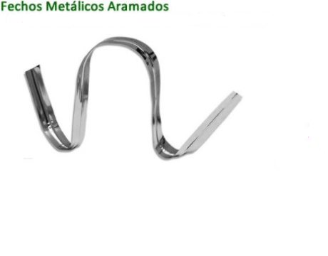 FECHO METÁLICO PARA EMBALAGENS 100 UNID.