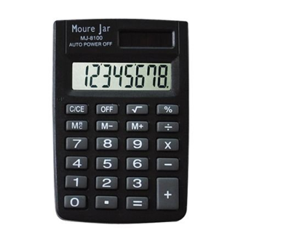 CALCULADORA MINI MJ8100