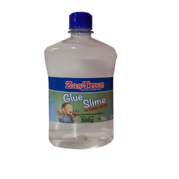 COLA TRANSPARENTE P/SLIME 500GR