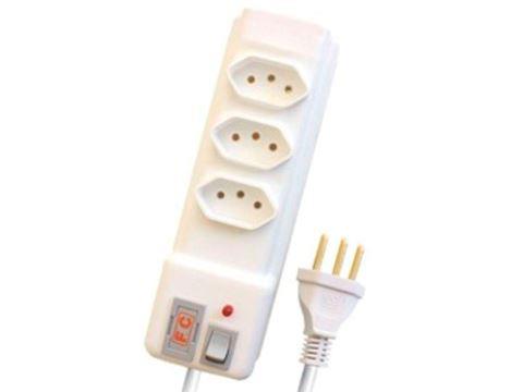 FILTRO DE LINHA FC 3 TOMADAS 1.2 MTS