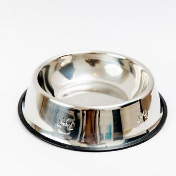 COMEDOURO CAES E GATOS INOX 30 CM