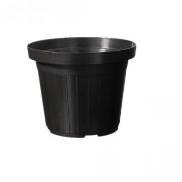 VASO PLÁSTICO FRISADO PRETO N° 24