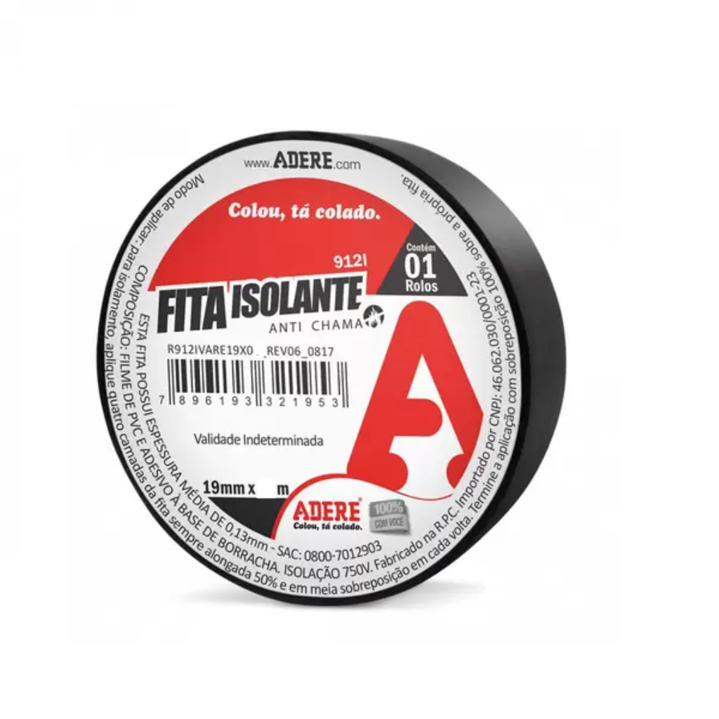 FITA ISOLANTE 5 MTS