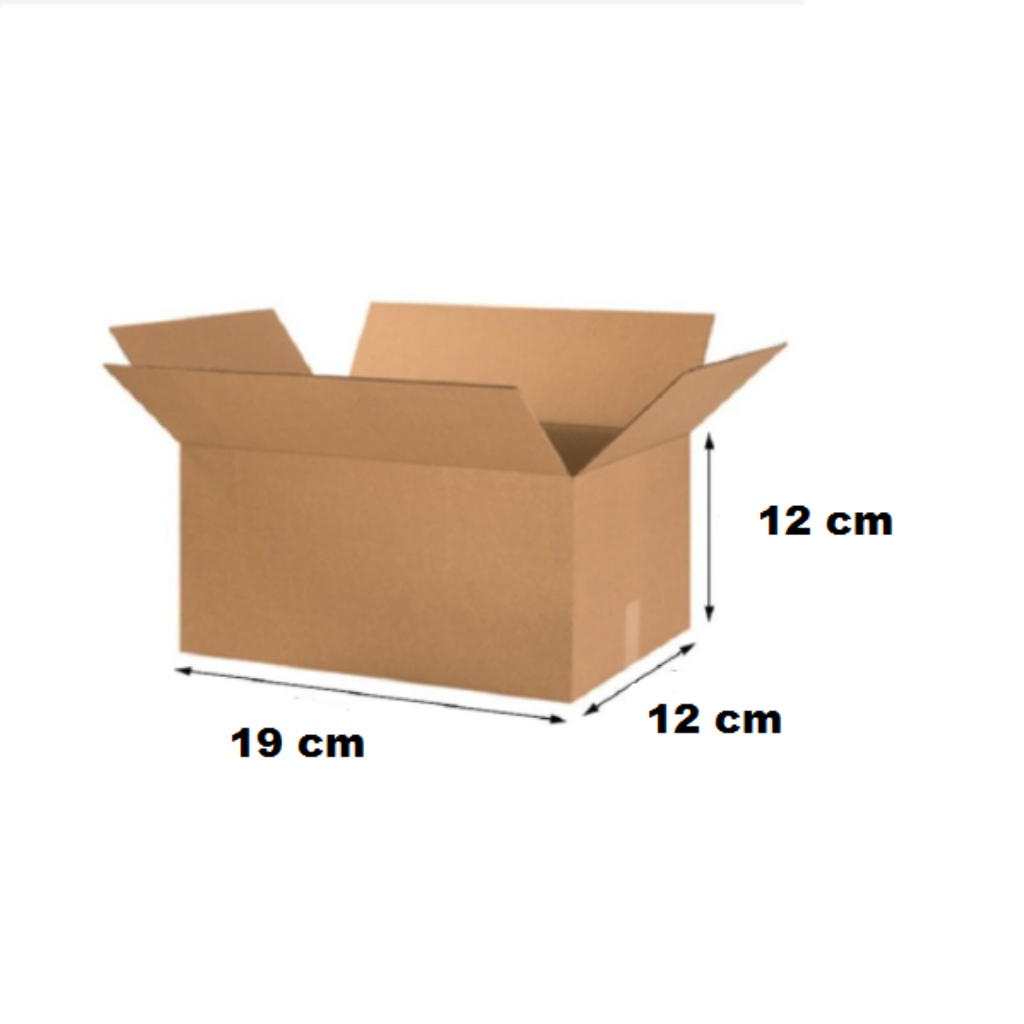CAIXA DE PAPELÃO 19x12x12 PAC SEDEX
