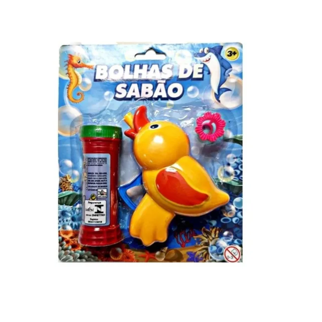 LANÇA BOLHA DE SABÃO PATINHO / TUBARÃO