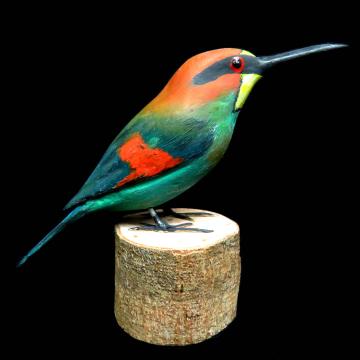 Abelharuco - Miniatura em madeira Valdeir José