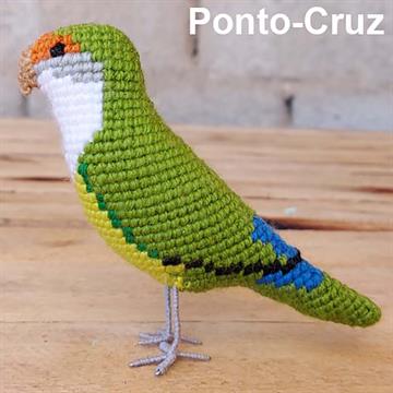 Agaponi - miniatura Pássaros Caparaó ponto-cruz