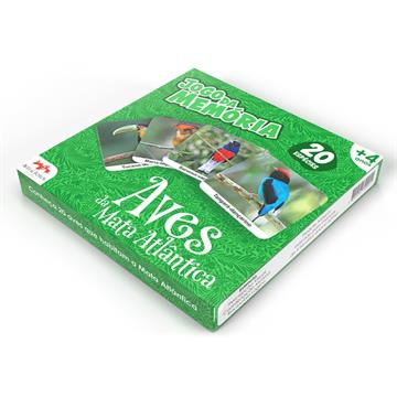Jogo da Memória Aves da Mata Atlântica