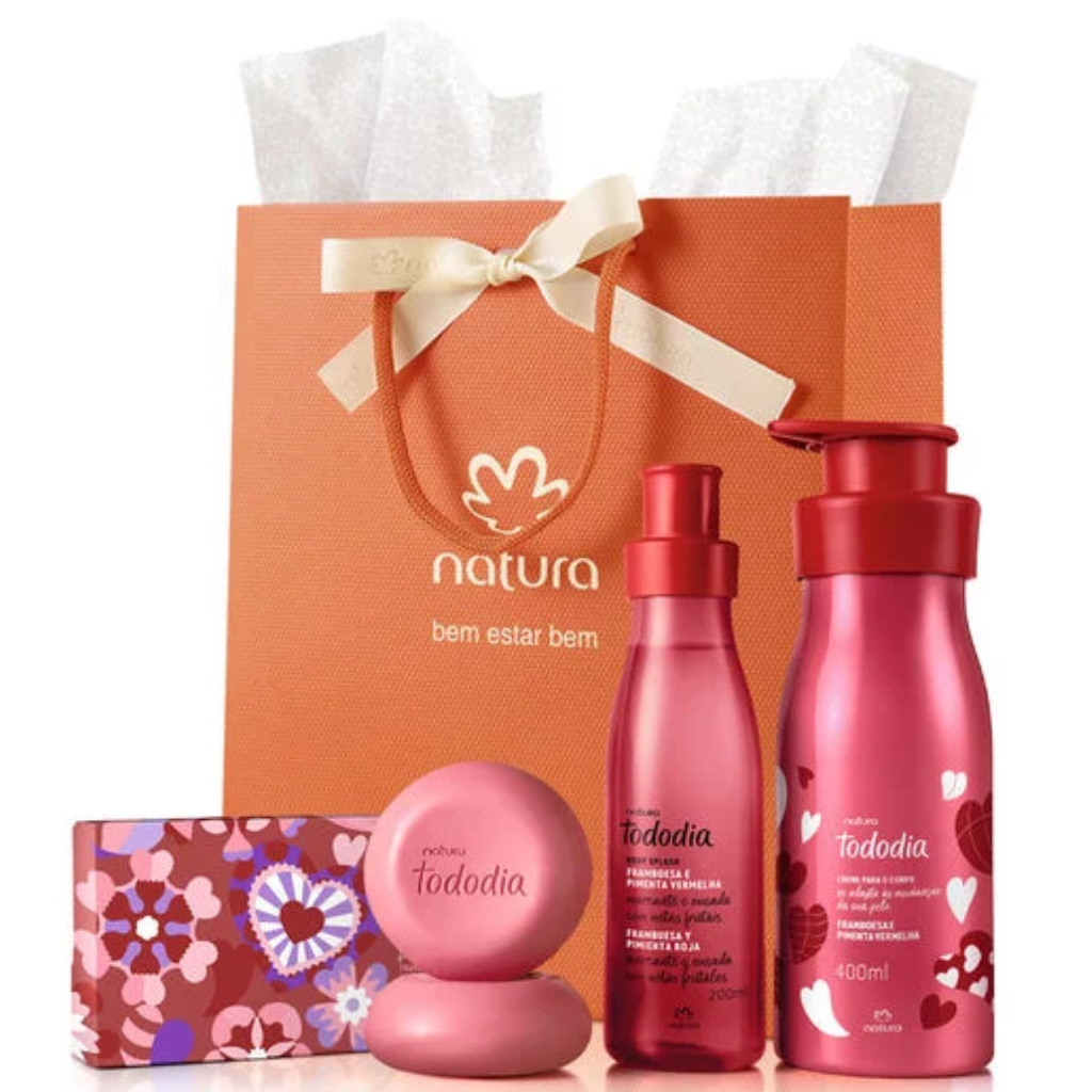 Natura Tododia Framboesa e Pimenta Vermelha Presente (242240)