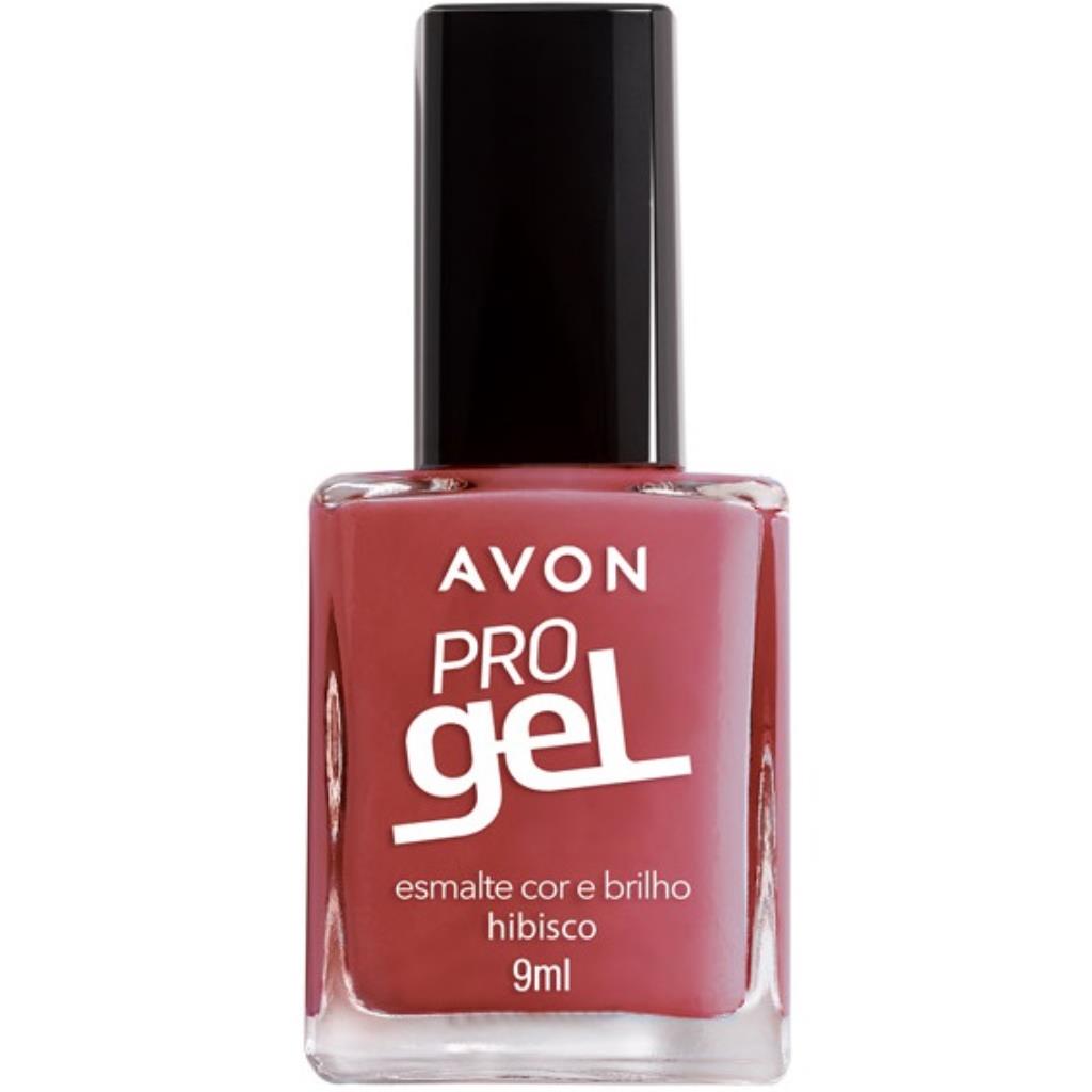 Avon Pro Gel Esmalte Cor e Brilho Hibisco 10 g