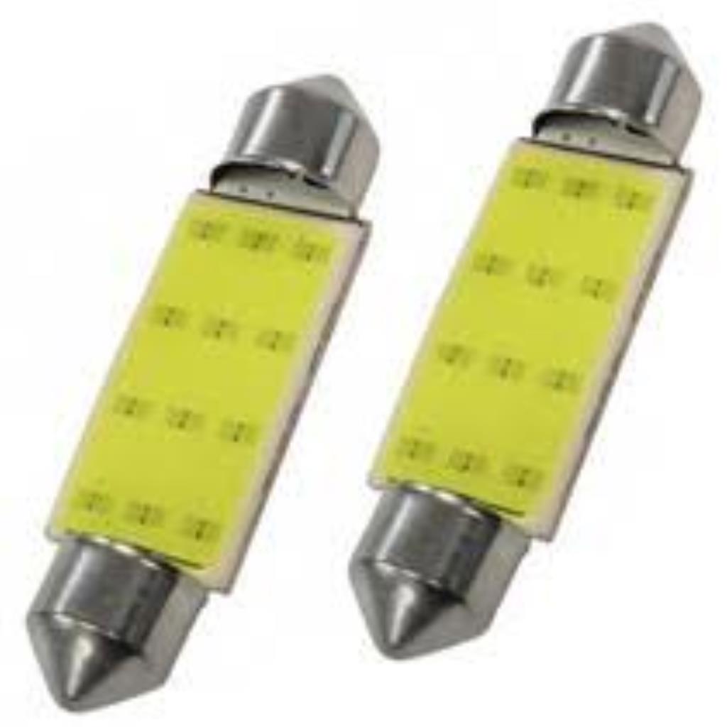 LAMPADA LED TORPEDO SJ-5050-6SMD-41MM-12V PAR = 4629