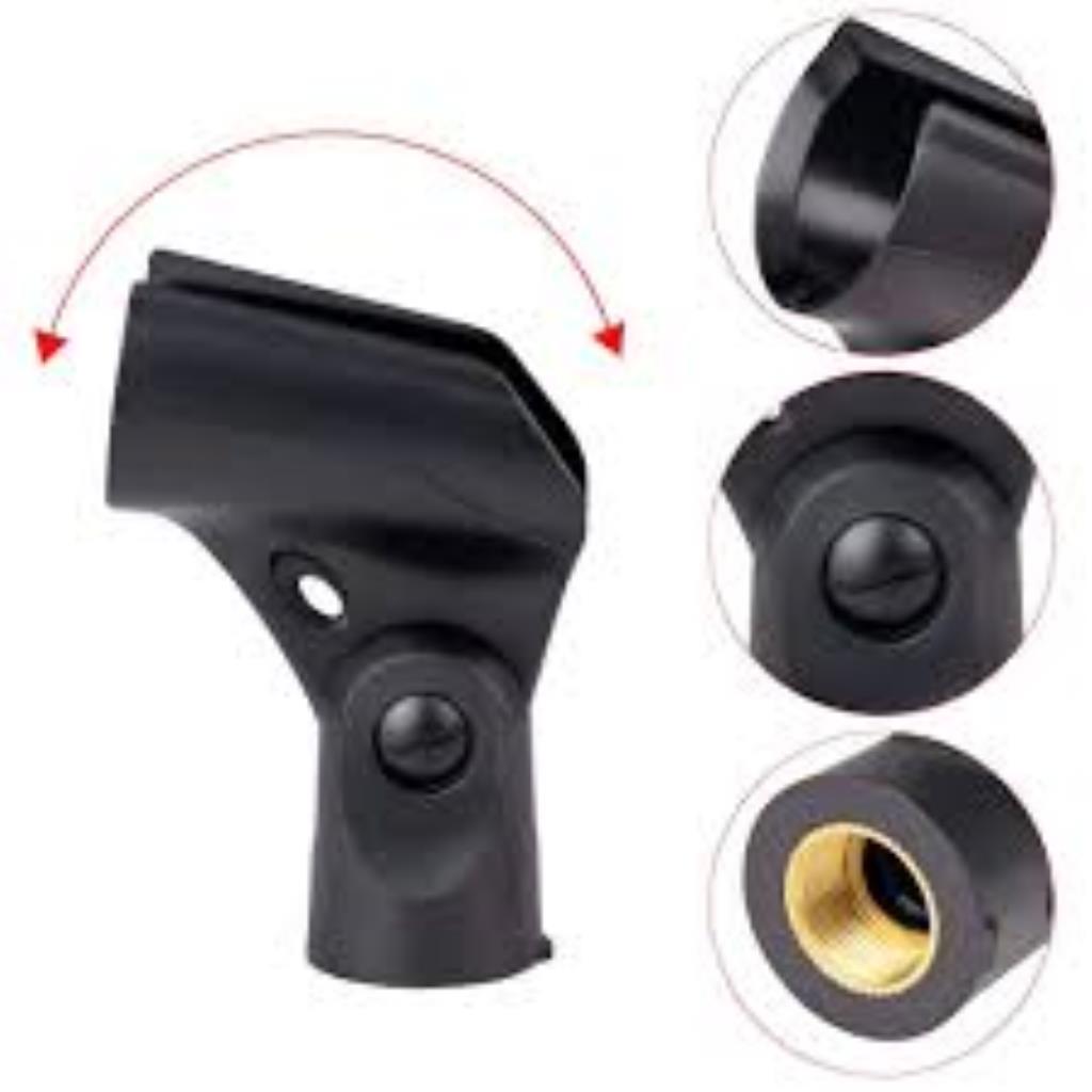 CACHIMBO PARA MICROFONE ROSCA METALICA GRANDE