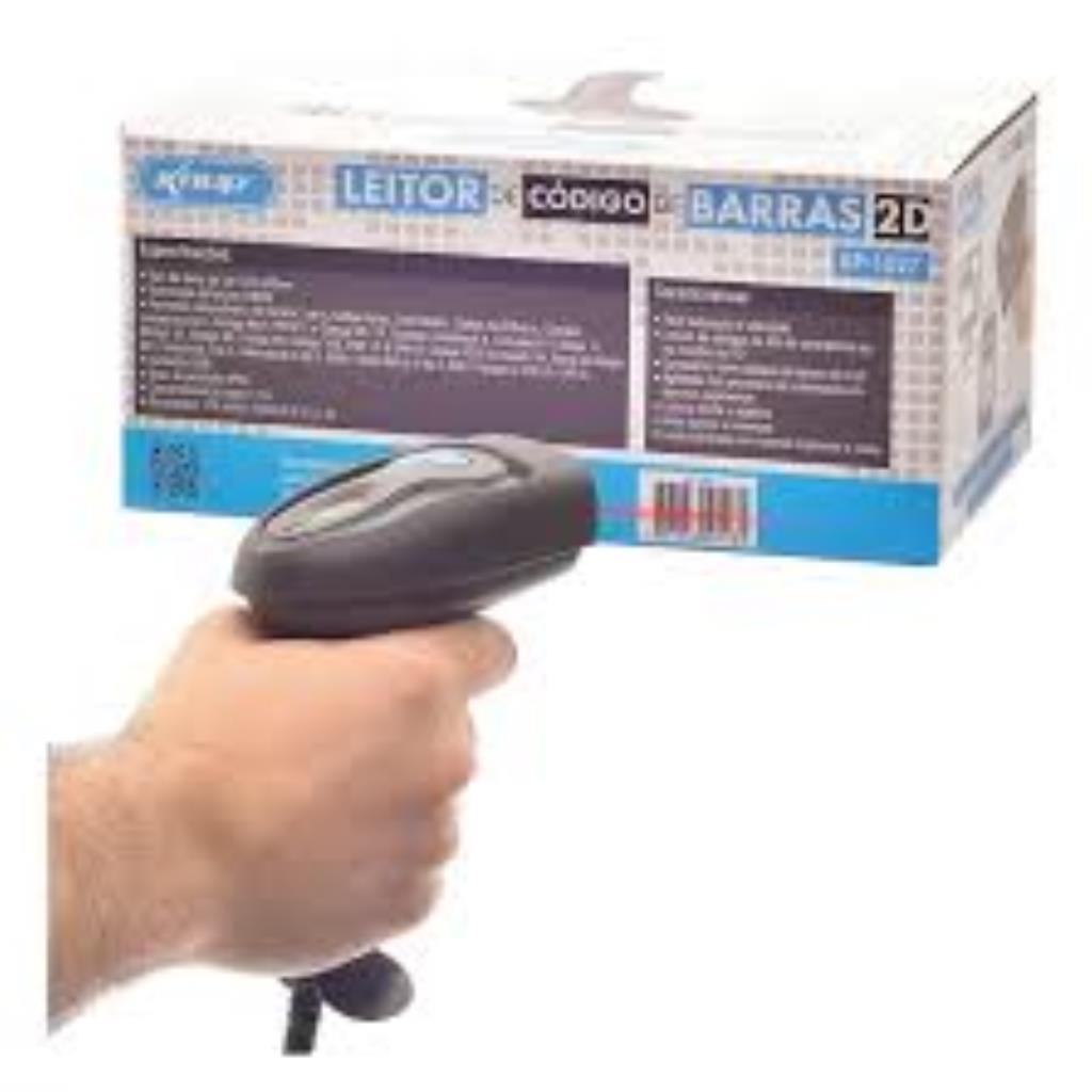 KP-1027 LEITOR DE CODIGO DE BARRAS 2D KNUP