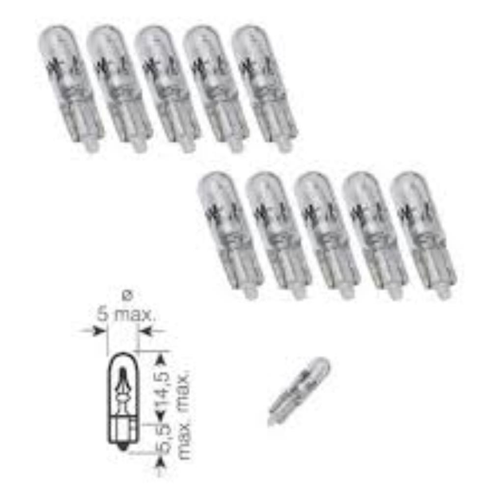 LAMPADA T5 HALOGENA 12V TECHONE 1,2W