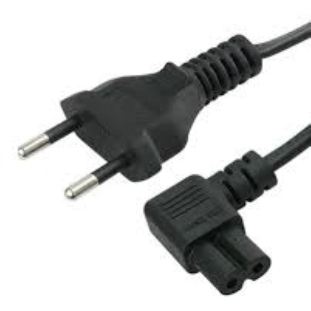 CABO DE FORÇA TIPO 8 2X0,75MM - 1.5M