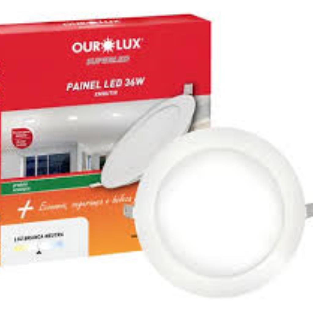 LUMINARIA LED 18W EMB. RD6500K OUROLUX