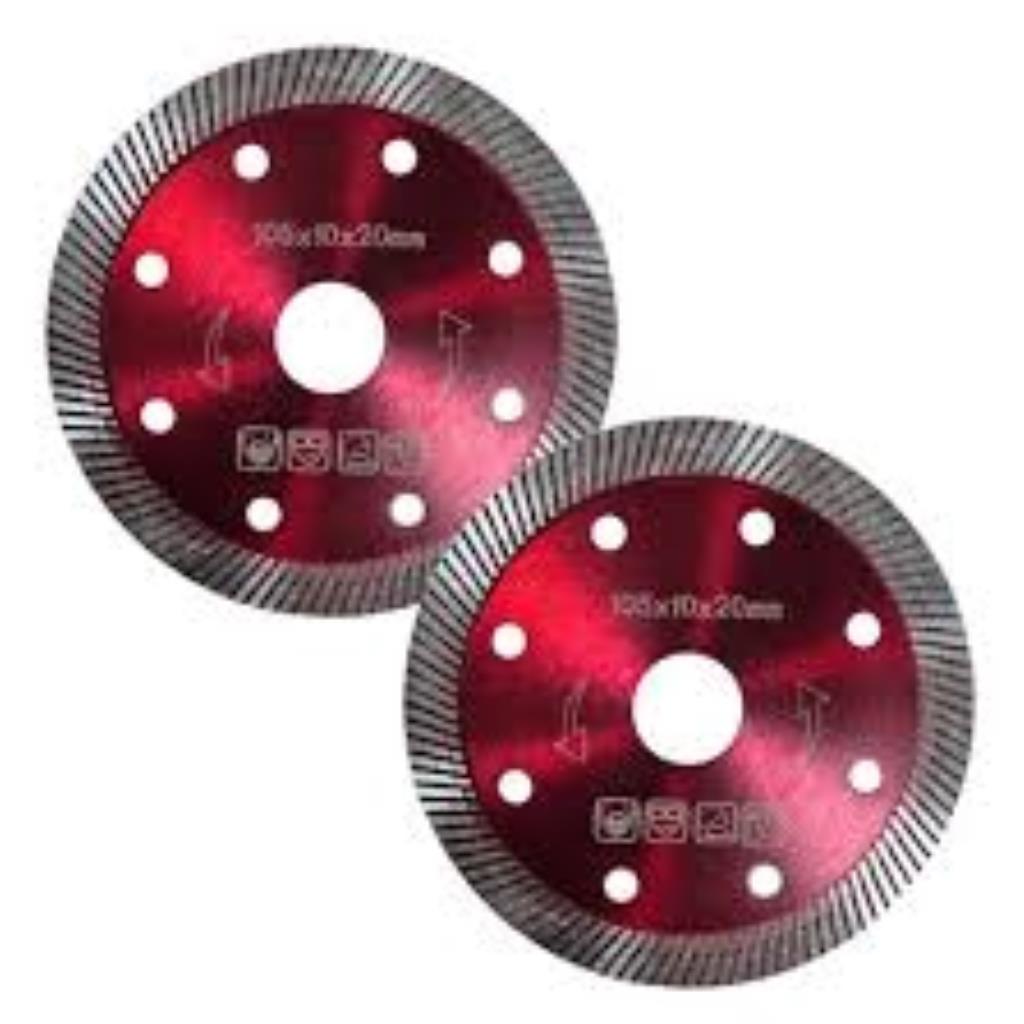DISCO DIAMANTADO TURBO 105MM ULTRAFINO 1MM PORCELANATO