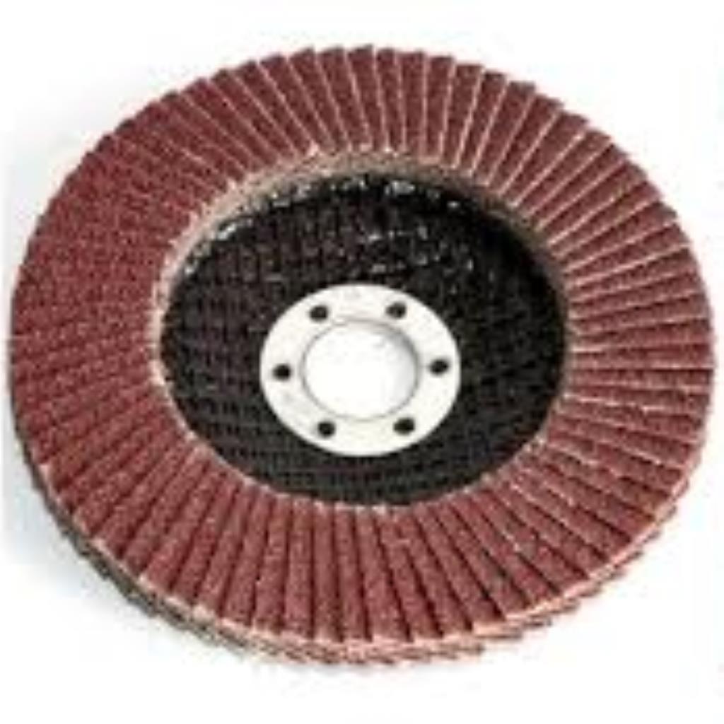 DISCO DE LIXAS TIPO FLAP 115MM PARA LIXADEIRAS, GRAO 60