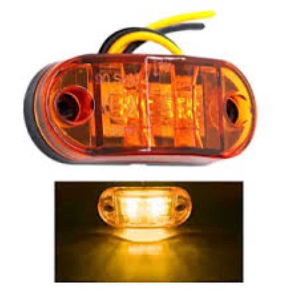 LAMPADA LED MODELO POSIÇÃO LANTERNA VERMELHA 12V/24V