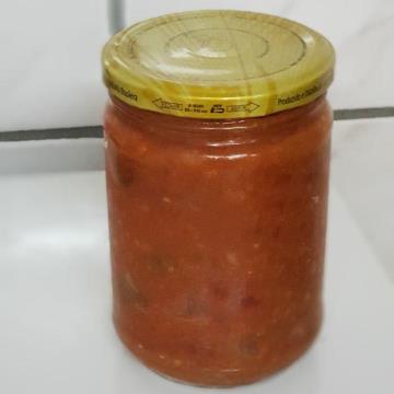 MOLHO POMODORO RÚSTICO E MANJERICÃO