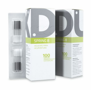 SPRING 8 - AGULHAS FACIAIS 0,18x8mm DUX