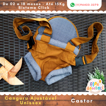 CANGURU BEBÊ PASSEIO
