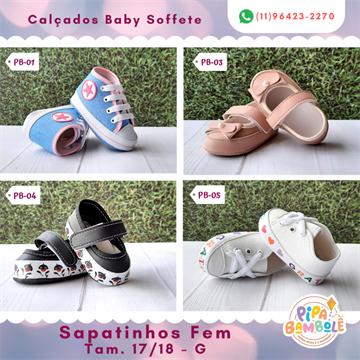SAPATINHO BABY GIRL TAM G