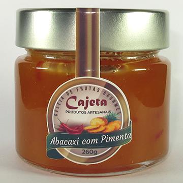 GELEIA DE PIMENTA VERMELHA COM ABACAXI 260G