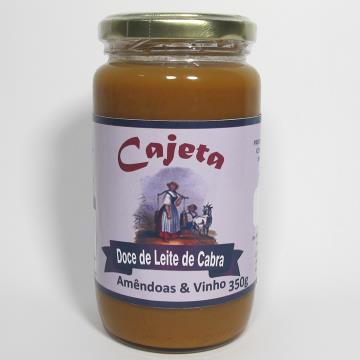 DOCE DE LEITE DE CABRA COM AMENDOAS &VINHO 410G