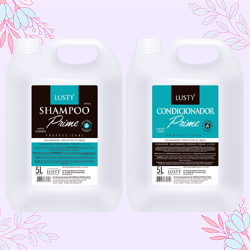 Kit Galão Shampoo+ Condicionador Prime- Lusty (5L)
