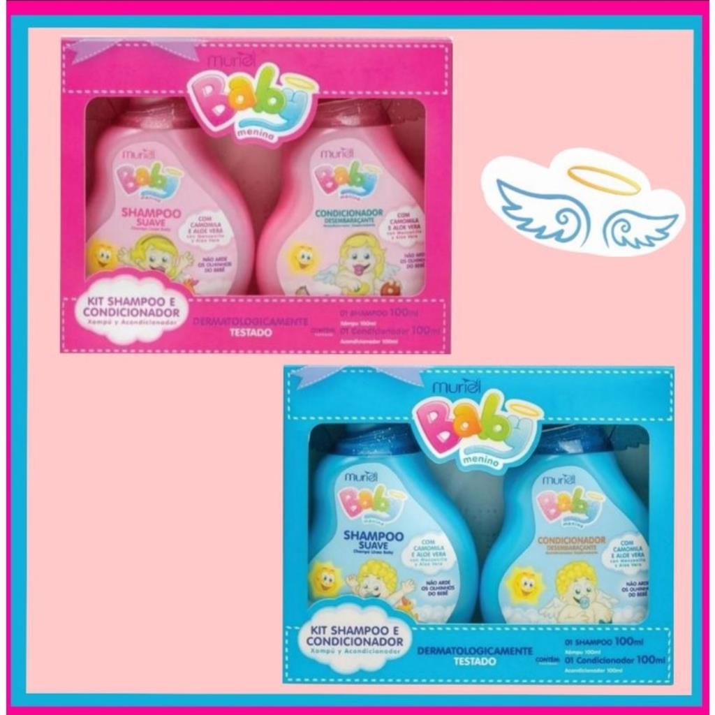 KIT SHAMPOO E CONDICIONADOR MURIEL