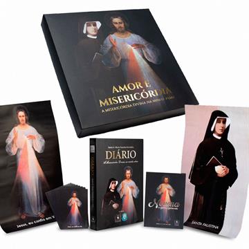 BOX AMOR E MISERICÓRIDA (Kit Santa Faustina)
