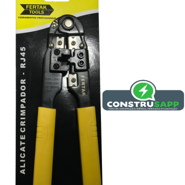 ALICATE CRIMPAR RJ45 1034 FERTAK