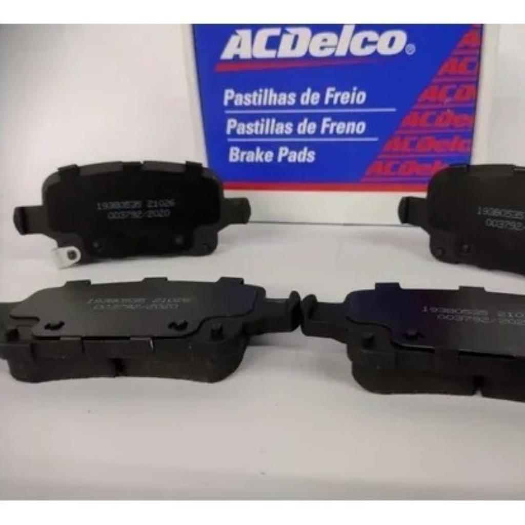 19380534 - JOGO PASTILHA FREIO TRASEIRA NOVO CRUZE 2017 A 2020