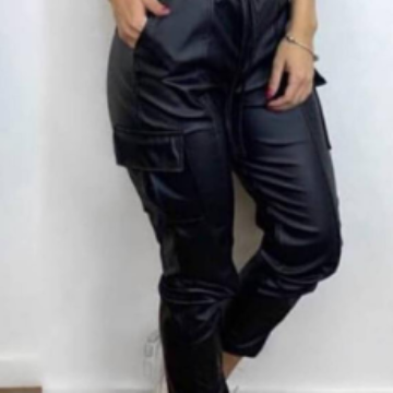 CALÇA COURO ECO
